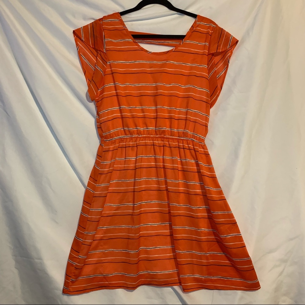 3 for $30 sale. Orange mini dress
